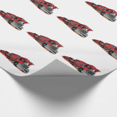 車の運送業者 ラッピングペーパー (角)