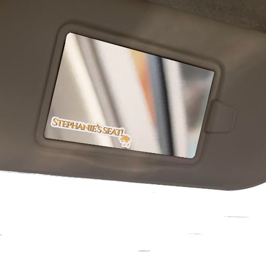 車の鏡かわいいメッセージシール シール