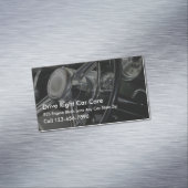 車の マグネット名刺 (インサイチュ)