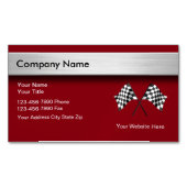 車の マグネット名刺 (正面)