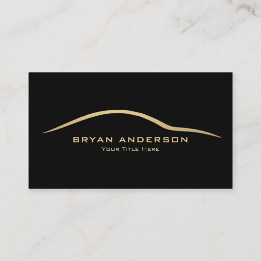 車の -体ショップ名刺 名刺 (正面)