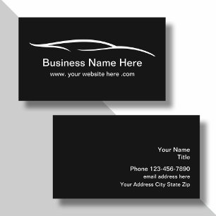 車の、名刺の詳細 名刺