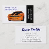 車の 名刺 (正面/裏面)