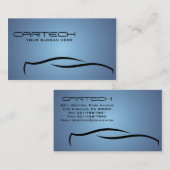 車の-名刺 名刺 (正面/裏面)