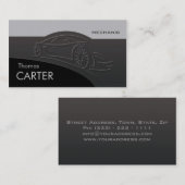 車の/競争/整備士のレーサー車の速度 名刺 (正面/裏面)