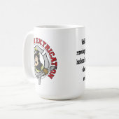 車のExtrication (ほう素のExtrication) コーヒーマグカップ (正面左)