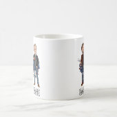 車のsosマグ車のsos年齢240k コーヒーマグカップ (中央)