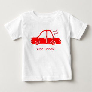 車のTシャツ ベビーTシャツ