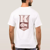 車のTシャツ Tシャツ (裏面)
