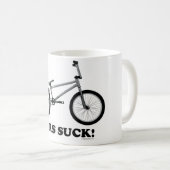 車は吸います! コーヒーマグカップ (正面右)