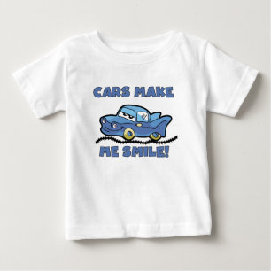 車は私にスマイルのTシャツおよびギフトをします ベビーTシャツ