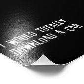 車を完全にダウンロード フォトプリント            (角)