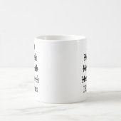 車を直す コーヒーマグカップ (中央)