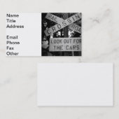 車を見て下さい 名刺 (正面/裏面)