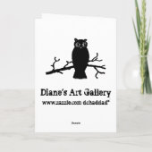 車を運転するカボチャの男 – ハロウィンカード カード (裏面)