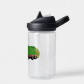 車を運転するクマ ウォーターボトル (左面)