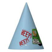 車を運転するクマ パーティーハット (左)