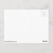 車を運転する巨人シュナウザー – 上に木 ポストカード (裏面)