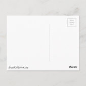 車を運転する巨大シュナウザー-上の木 ポストカード (裏面)