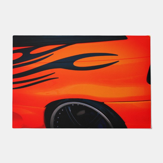 車アートデザイン ドアマット (正面)