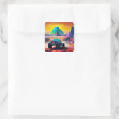 車アート スクエアシール (バッグ)