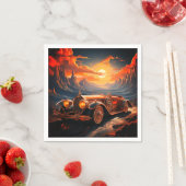 車アート スタンダードカクテルナプキン (インサイチュ)