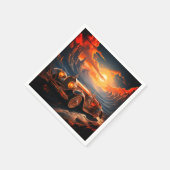 車アート スタンダードカクテルナプキン (角)