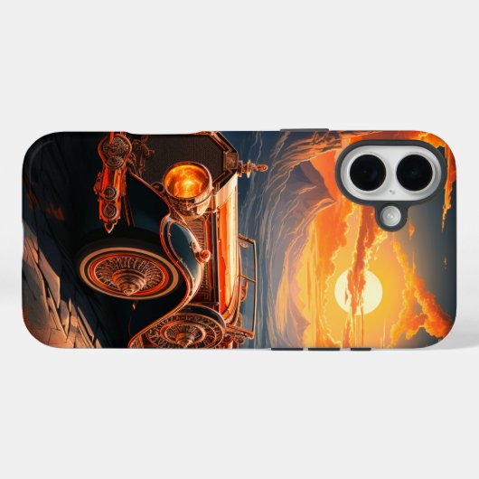 車アート Case-Mate iPhoneケース (裏面 (横))