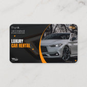 車エレガントレンタル 名刺 (正面)