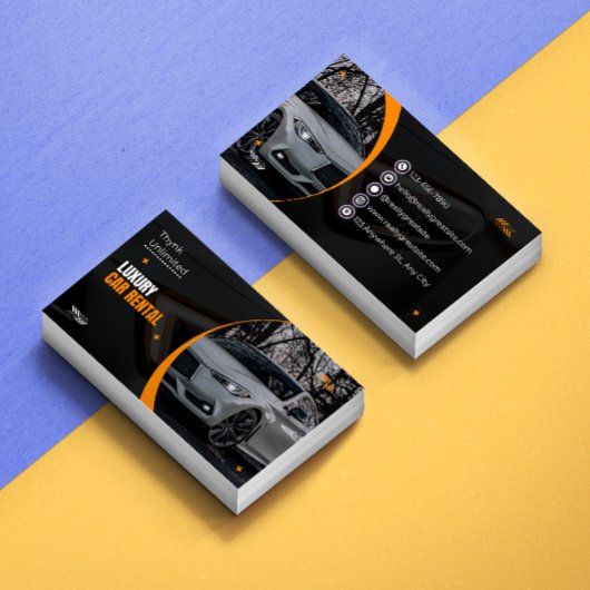 車エレガントレンタル 名刺