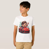 車カスタム好き向けTシャツ Tシャツ (正面フル)