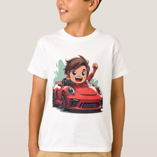 車カスタム好き向けTシャツ Tシャツ (正面)