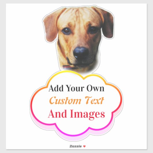 車カスタム用のビニールデカール犬シール シール (シート)