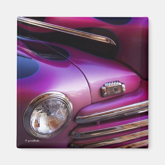 車カッコいい マグネット (正面)