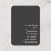 車カラフル両 名刺 (裏面)