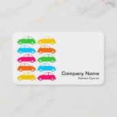 車カラフル02 名刺 (正面)