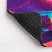 車カラフル マウスパッド (コーナー)