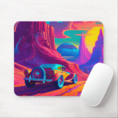 車カラフル マウスパッド (マウス)