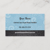 車ガラス修理名刺 名刺 (裏面)