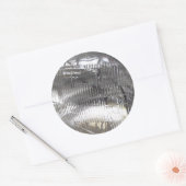 車クラシックのヘッドライト ラウンドシール (封筒)