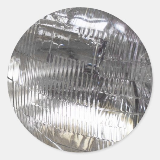 車クラシックのヘッドライト ラウンドシール (正面)