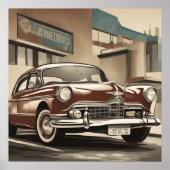 車クラシックのポスター ポスター (正面)