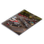 車クラシックカーショー ノートブック (左側)