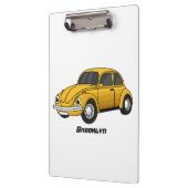 車クラシック漫画 クリップボード (左)