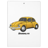 車クラシック漫画 クリップボード (裏面)