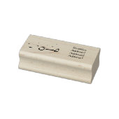 車クラシック漫画 ラバースタンプ (スタンプ)