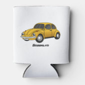 車クラシック漫画 缶クーラー (正面)