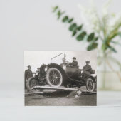 車スタント ポストカード (スタンド正面)