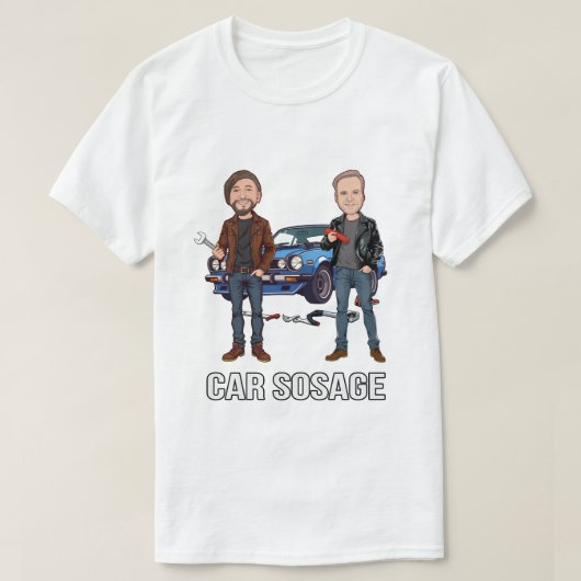 車ソセージソス年齢s12 240 tシャツ (デザイン正面)