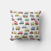 車パターン クッション (正面)